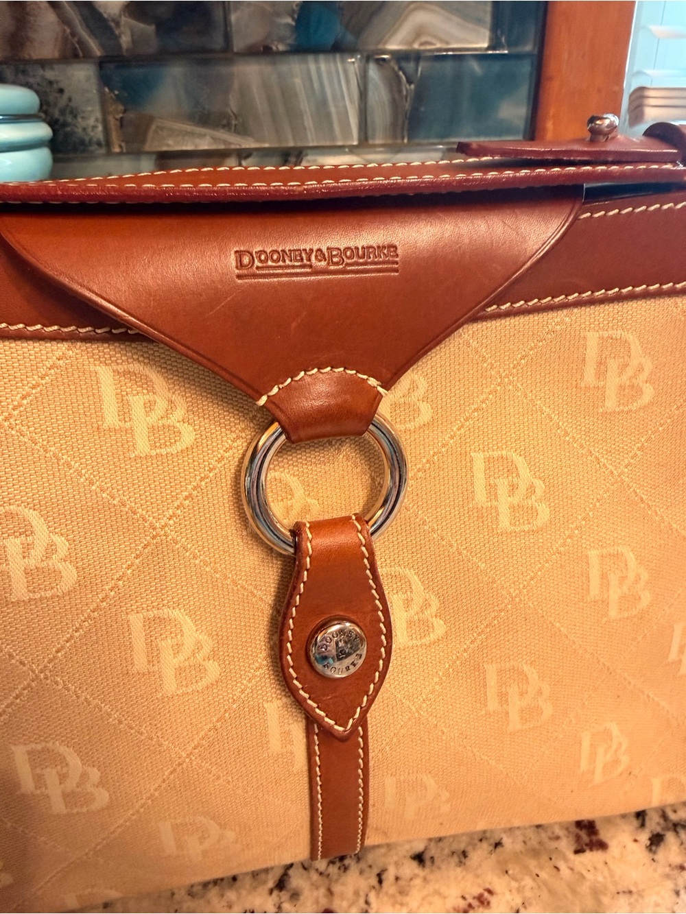 Vintage Dooney & Bourke Signature Logo Shoulder Bag - Picture 5 of 10